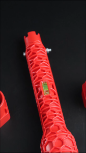 Alat Pemasang Keran Wastafel 8 In 1 Kunci Pas Keran Wastafel Pipa Ledeng Wrench Faucet Sink - JG5236 - Red