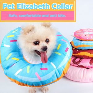 Pet Dog Cat E-Collar Donut Collar Wound Healing Recover Collar Prevent Bite Pet Anti Lick Collar
