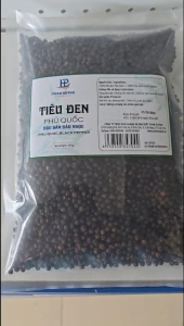 Tiêu Đen Phú Quốc Phan Huỳnh (500g) Nhà Trồng Theo Cách Truyền Thống Không Dùng Phân Hóa Học Thơm Cay Đặc Trưng Không Nơi Nào Sánh Được.