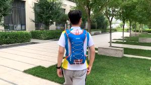 MR 12L Outdoor Hiking Backpack Breathable Waterproof Bag Camping Backpack Beg Galas Travel Beg Cycling Bag Waterbag 户外骑行背包