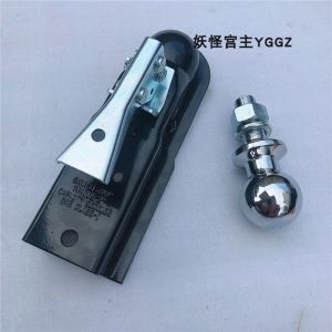 Homemade Four-Wheel Carding ATV Accessories Restoration Trailer Frame Thickened Ball Head Rear Trailer Equipment Connector