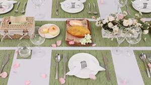 1/4/6PCS 30x45cm Square PVC Green Table Mats Pad Anti-Skid Washable Woven Vinyl Christmas Placemat for Kitchen Dining Patio 식탁매트
