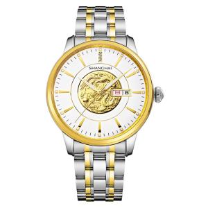 Shanghai | Year of the Dragon 24K Gold and Diamond Automatic Mechanical Watch