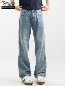 TUCANO | Summer Lightweight Comfort Loose Straight Fit Tencel Jeans
