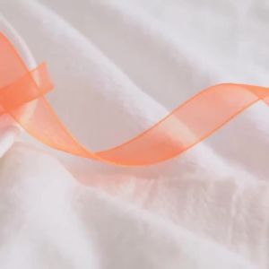 45m 1.2cm Ruy Băng Organza Trong Suốt Có Móc Mũ Kẹp Tóc Thắt Nơ Cho Đám Cưới Tiệc Sinh Nhật Ngày Lễ Tình Nhân Hoa Đóng Gói Quà Tặng
