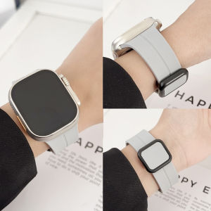 Applicable to Xiaomi Watch 5 Generation Redmi Watch 4 Strap Redmiwatt4/5active/3 Generation Non-Original Silicone Xiaomi Bracelet 8pro Magnetic Suction Foldable Buckle New Wristband Men and Women Sports