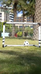 Childrens football goal Indoor Mini Folding Football Soccer Kids Sport Outdoor Home Game Toy
