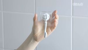 ตะขอแขวนอเนกประสงค์ 360 องศา 1 แพค 2 ชิ้น ตะขอใหญ่ แขวนได้ห้อยได้ ตะขอใหญ่ติดผนัง