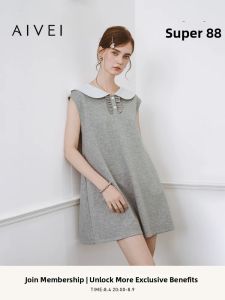 AIVEI | Summer Sailor Collar Sweet College Style Dress
