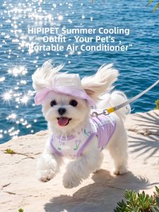 hipidog | Colorful Pockets Cooling Pet Clothes for Small Dogs