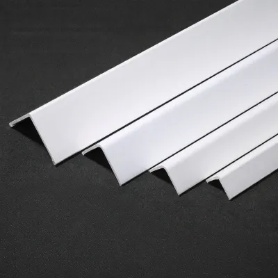 PVC Wall Corner Guard Strip Collision Protection Edge Decoration Straight Angle No Drilling Required Wall Edge Protector