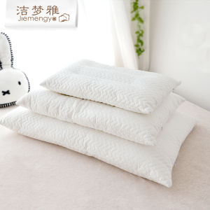 Ji Meng Ya Hotel Quality Neck Support Pillow Single Double Student Dormitory Whole Head Single Pack Fiber Fill Rectangular Shape