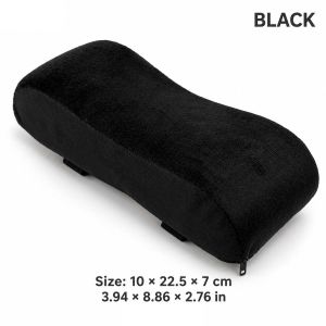 2x Office Chair Arm Pad Soft PU Sponge Arm Rest for Desk Chair Gaming Chair Arm Rest Cover Elbow Support Removable Cleaning Armrest Cushion