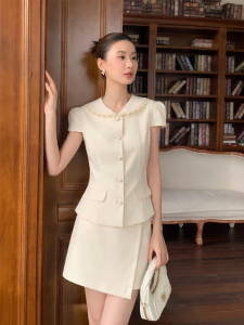 XXNING | Bộ Đồ Sang Trọng Phong Cách Pháp Không Tuổi 2 Món