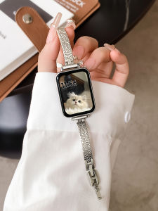 Uhada | Luxury White Show Elegant Summer Bracelet Band For Mi Band
