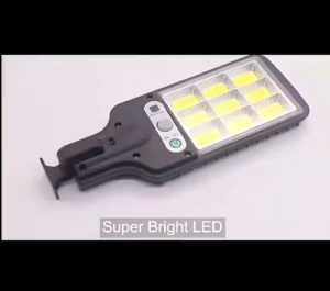 [ Boombox ] 616-4 Solar Induction Street Lamp 8000W Motion Sensor 120 COB LED Solar Street Light IP65 Waterproof Outdoor Lighting