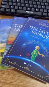 3 เล่ม/ชูดเนื้อหาที่จัดส่งจากกรุงเทพ: The Little Prince, The Old Man and the Sea, Animal Farm ภาพประกอบสี นวลฟรี ภาษาอังกฤษ