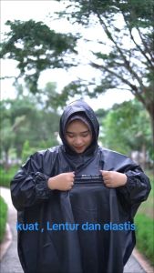 Jas Hujan Dewasa Ponco Lengan Tebal Lentur Tahan Lama Anti Rembes by STARLIGH