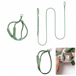 BUDDYARMOR | Escape Proof Super Comfortable Cat Harness and Leash Set
