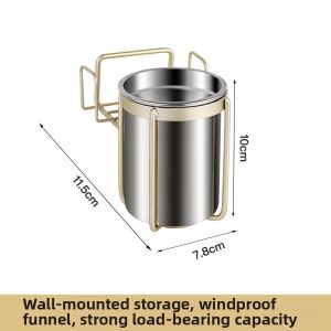WODEBAIHUI | Anti-ash Fly Wall-mounted No Drilling Ashtray