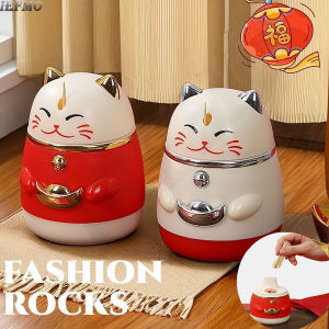 Hộp Đựng Tăm Hình Mèo Dễ Thương Bật Tự Động Mới Lạ Hộp Bảo Quản Tăm Thân Thiện Với Môi Trường Trang Trí Nhà Cửa Lễ Hội Mùa Xuân Quà Tặng