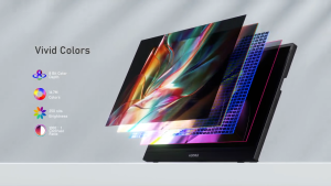 [3YRS WARRANTY] KOORUI E1512A 15.6-inch FHD IPS Display Type-C Dual Speakers Plug and Play Portable Monitor 3.5mmjack