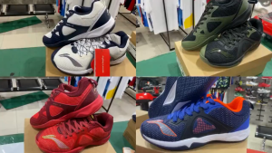 Sepatu Badminton Lining Energy 20 Navy Orange Sepatu Badminton Lining