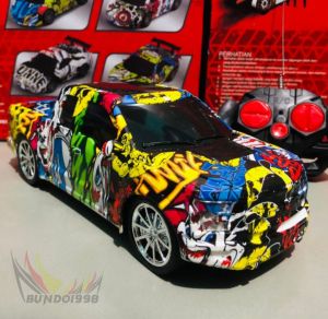 RC SPEED DRIFT LOSBAK GRAFFITI MAINAN ANAK MOBIL REMOT CONTROL LOSBAK MODIF LAMPU DEPAN DAPAT MENYALA BUNDO 1998