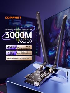Comfast | Dual Band Gigabit PCIE Wireless Network Card with Bluetooth