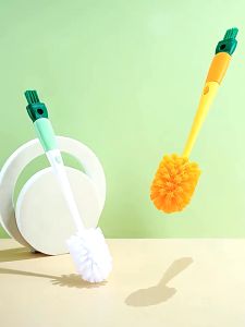 4in1 Long Handle Cleaning Cup Brush Water Cup Cleaning Milk Bottle Brush Wash Cup Brush
