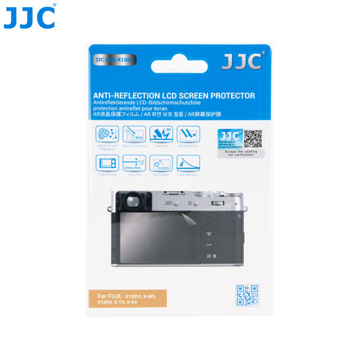 JJC - Protection D'&eacute;cran En Verre Pour Fujifilm X100V / X100VI / X-T4 / X-E4