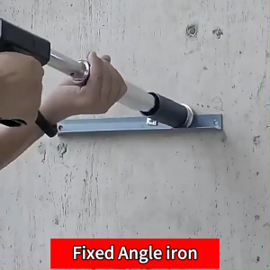8.5mm Extended Industrial Nail Gun Heavy Duty Up To 3.3m Manual Steel Nail Gun Cordless (20 Free Nails) Tufting Gun Rivet Gun Tool Ceiling Artifact Concrete Wall Fastening Tool Industrial-Grade Nail Retainer