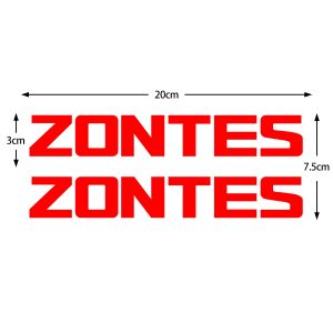 For ZONTES 368G T310 368E 368D 368M 350E 350M 350D 368g 703F Reflective Motorcycle Stickers Decor Moto Body Decals Accessories