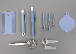 Tick Remover Kit for Dogs Cats - Pet Grooming Set with Tick Pen Flea Comb Magnifying Tweezers & Tick Hooks - Safe Tick & Flea