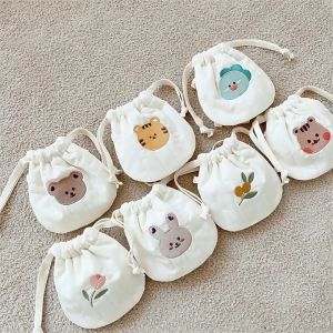 Túi Đựng Tỏi Túi Đựng Tiền Lì Xì Nhiều Mẫu Cho Bé Yêu kèm hình thêu phong cách Hàn Quốc Babyboo