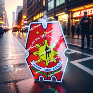 P ñ p logo Vinyl sticker decals