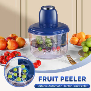 Automatic Fruit Peeler Intelligent Peeling Machine Portable Wireless Grape/tomato/Garlic Peeler for Home Fast Kitchen Supplies