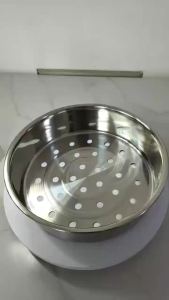 Giỏ Hấp Bằng Thép Không Gỉ Sâu Lòng Dày Dặn Khay Hấp Bên Trong Nồi Cơm Điện Phụ Kiện Gia Dụng Cho Việc Nấu Ăn Lành Mạnh