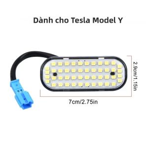 Đèn Cốp Xe Tesla Model Y 48 LED Đèn Nội Thất Cốp Xe Phụ Kiện Thay Thế Đầu Nối Zin Dành Cho Các Mẫu Xe 2025