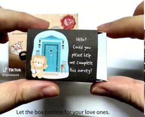 VG Creative DIY Confession matchbox-The roundabout way