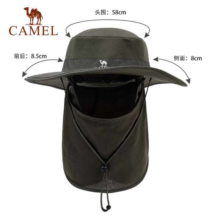CAMEL CROWN Outdoor Hat Men's Sunshade Hat Summer Sunscreen