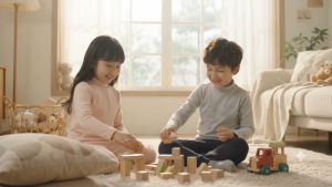 Áo Giữ Nhiệt SixWarm Cho Bé Trai Bé Gái – Cổ 3 Phân Cotton Mềm Giữ Ấm Mùa Đông Cho Bé 2–16 Tuổi