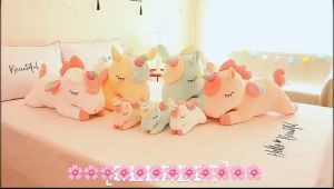 Everday B27 Mainan Boneka Unicorn Lucu Bahan Lembut & Boneka Kuda Pony