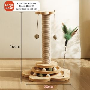 NAIFUNA | Durable Debris-Free Cat Scratching Post