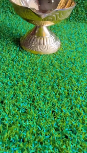 Traditional Brass Shangu Chakra Namah kuber Diya for Temple Home Puja Articles - Namah Kuber Diya