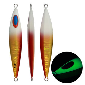 JIGGING PRO Slow Fall FK Jigs Lure 110g 150g Saltwater Boat Fishing Slow Sinking Metal Jig Deep Sea Bait Bass Kingfish