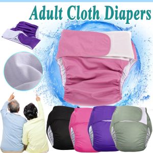 Adult Size Adjustable Diaper Elderly Reusable Washable Incontinence Underwear Waterproof Breathable Pants