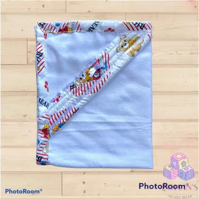 White Printed Pranella for Newbornbaby High Quality sold per piece available for boys and girls designs good quality products