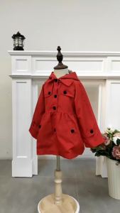 3-10Y Baby Girls Spring Autumn Hoodied Windbreaker Children Kids Jacket Coat Clothing Teenager Girls Overalls Outerwear Clothes