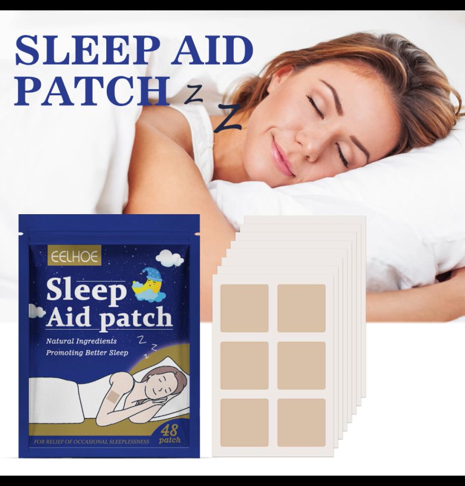 48pcs Adult Sleep Aid Patches: Soothing Sticker for Better Sleep & Stress Relief
